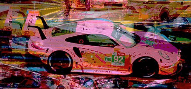Pink 911RSR 